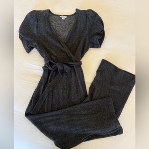 Habitual Girls Charcoal Jumpsuit